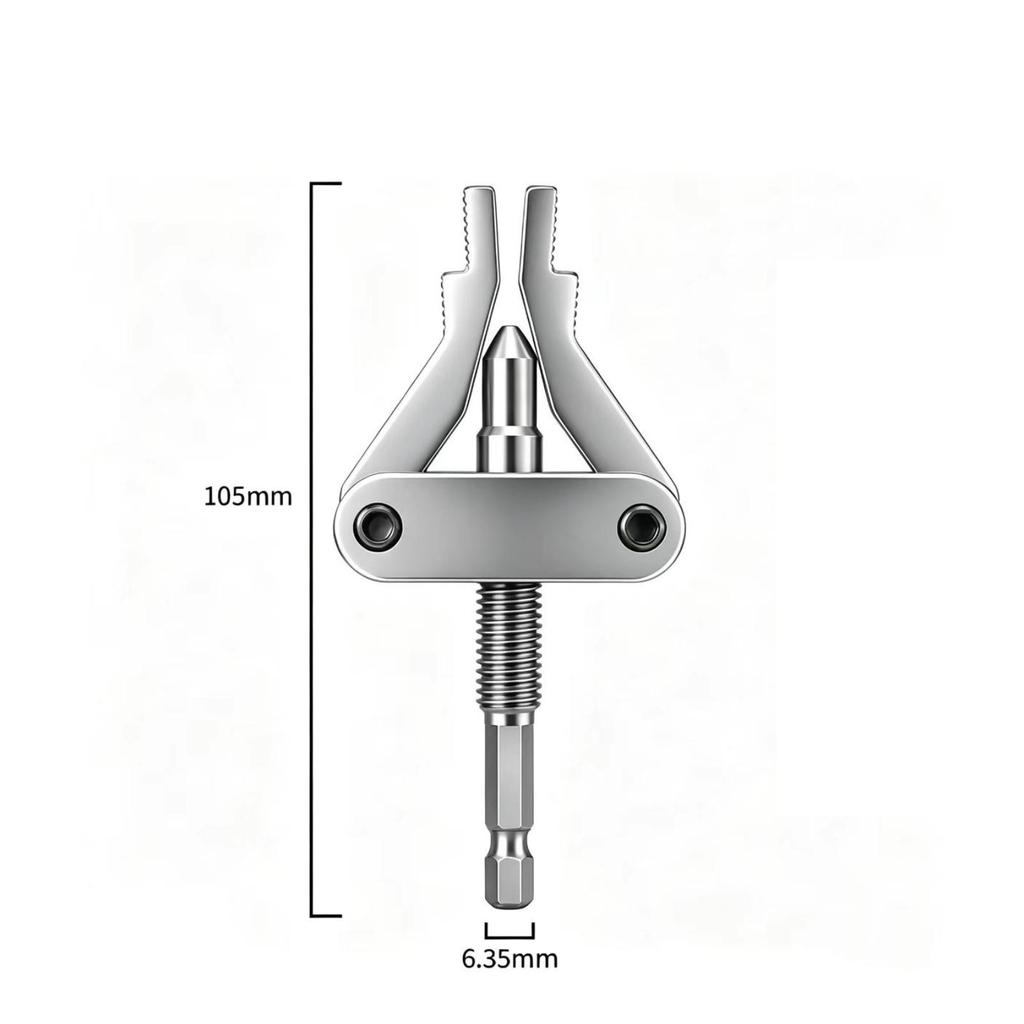 Heavy-Duty Broken Thread Extractor Sturdy Pipe Repair Tool Long-Lasting