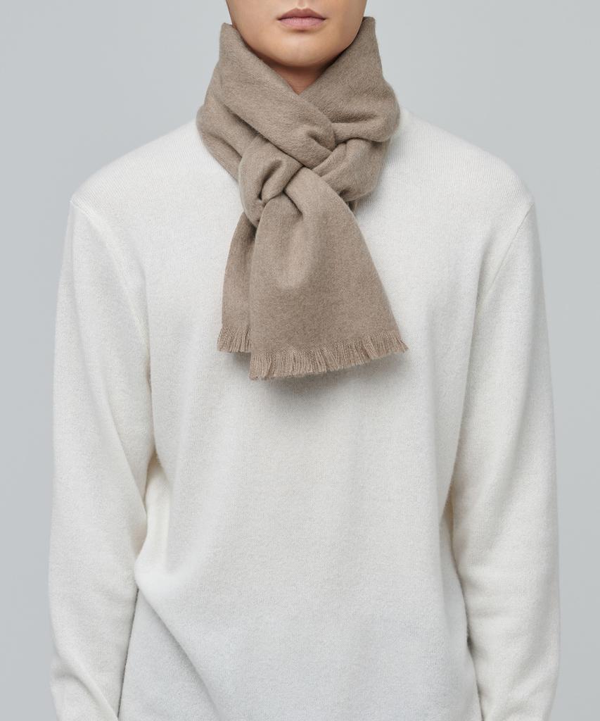 MUSINSA STANDARD 100% Cashmere Scarf [Heather Beige]