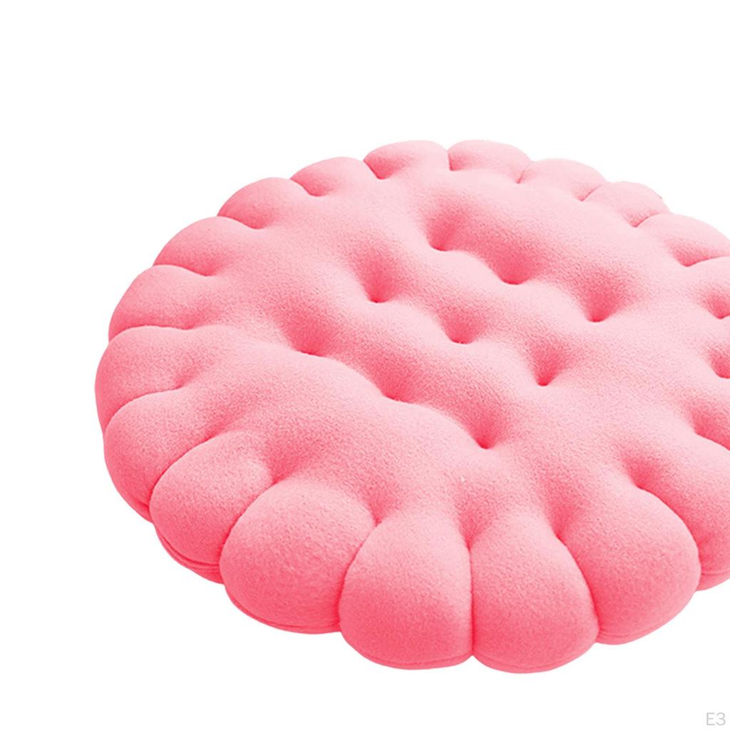 Biscuit Shape Cushion Chair Pad Butt Cute Soft Comfortable Simple Throw Pillow Floor