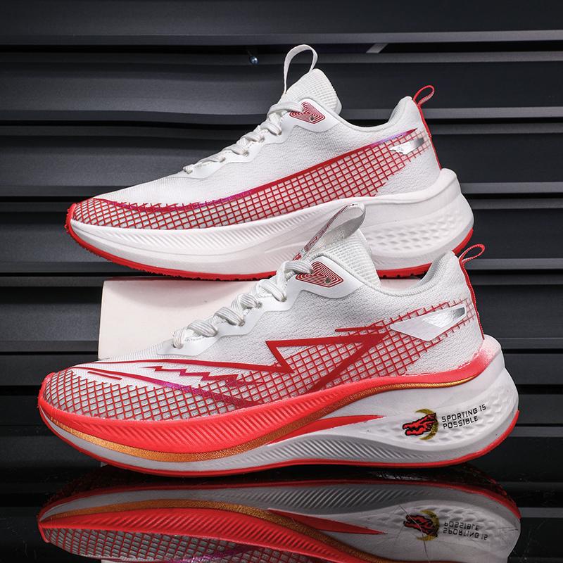 

Мужские кроссовки марафонские дышащие кроссовки для мужской обуви, удобная повседневная спортивная обувь, спортивные кроссовки Tenis Masculino 39 красный