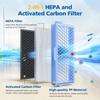 4 Pack SF-HA 50 HEPA Filters Compatible with  Complete C2 & C3, S8340, S4, S5, S6, S8,S4000–S8999 and Guard L1/ M1/ S1 Vacuum Cleaners