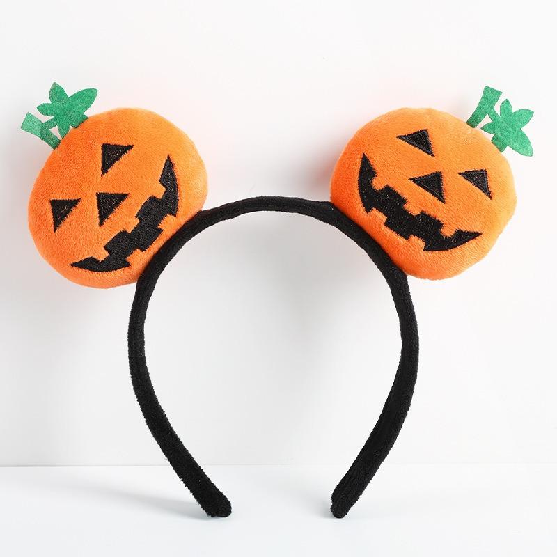 Niedliches Halloween Stirnband Kürbis Teufelshörner Party Haarschmuck Stirnband Dekorationen Cartoon Cosplay Lustige Festliche Kopfbedeckung