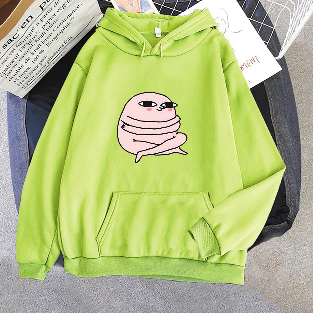 Pink Ketnipz Hoodies Kawaii Clothes Cartoon Comic Korean Fashion Sweatshirts Graphic Hoodie Moletom Feminino Fleece Winter Tops
