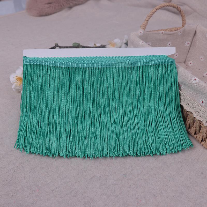 Polyester Fringe Tassel Trim (10-20cm) for Stage Costumes, Curtains, Carpets, and Lace Decorations