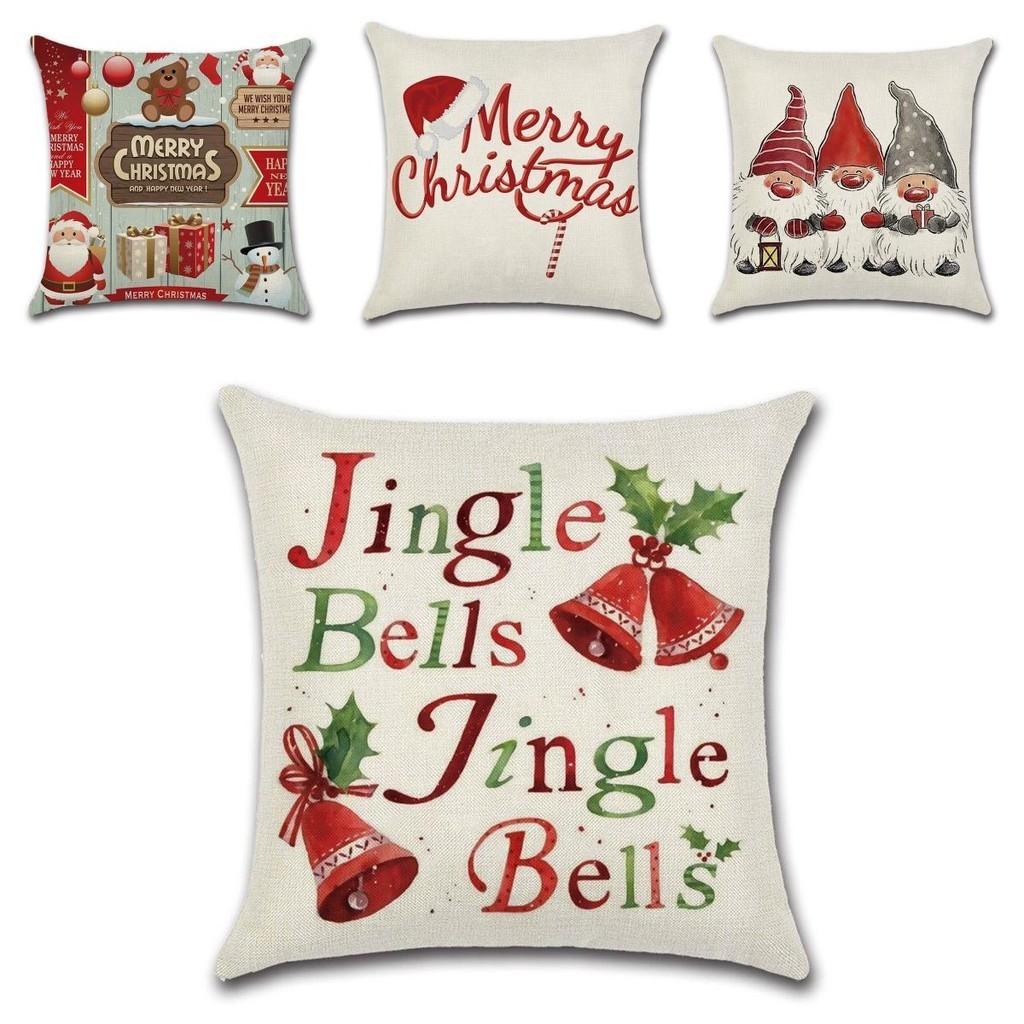 Vibrant Multicolor Christmas Cushion Cover Perfect For Holiday Home Decor