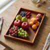 Rectangular Snack Tray Smooth Surface Food Tray Stylish Snack Platter  Kitchen Dining Table