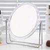 Rotatable Square Double-Sided Desktop Makeup Mirror for Dormitory