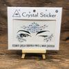 2020 New DIY Masquerade Face Diamond and Acrylic Eyebrow Stickers