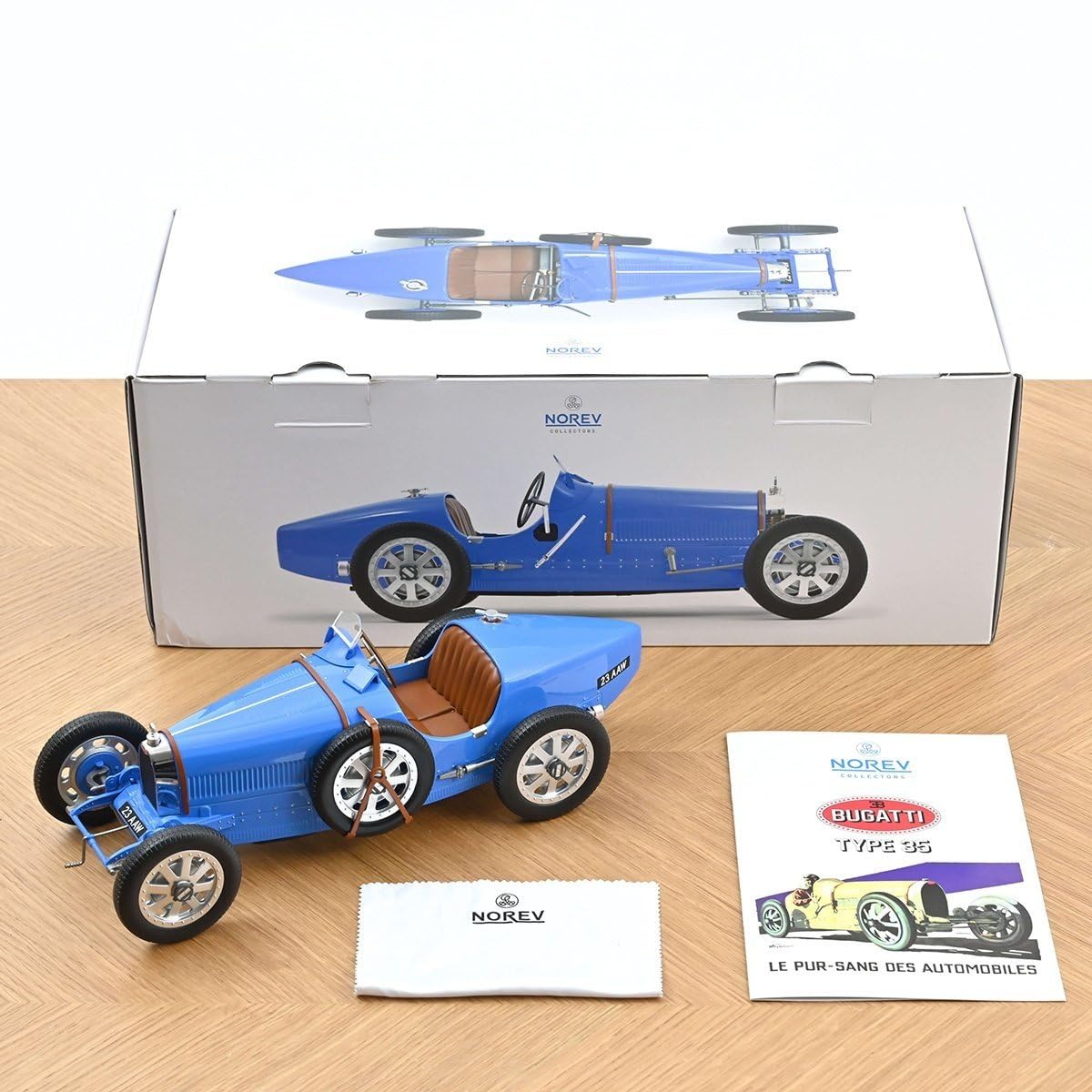 

Norev Bugatti T35 1925 Blue 1/12