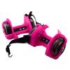 1 Pair Kids Children Outdoor Adjustable LED Flashing Wheel Heel Skate Rollers