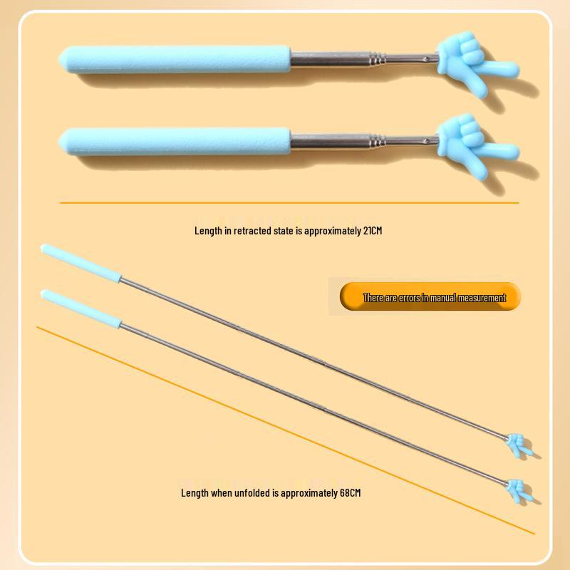 Teleskopowy wskaźnik do nauczania: Wysuwany wskaźnik palcowy dla nauczycieli i do nauki rodzinnej