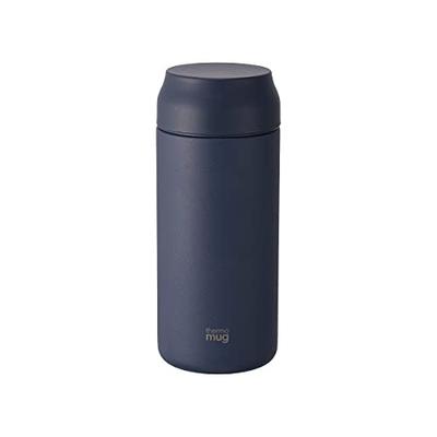 TERMO hrnek ALLDAY Nerezový termo hrnek, 360 ml, Tmavě modrý, Dvoustěnný vakuově odolný, AL21-36A