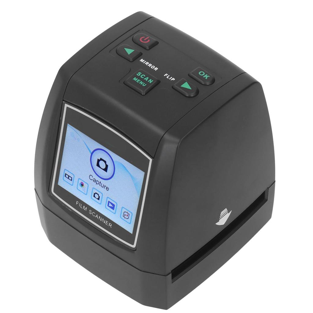 Filmscanner, 2,4-Zoll-Farbbildschirm, 22 MP, tragbarer digitaler Film-Diascanner