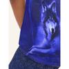 Summer Women's Sleeveless Vest Creative Animal Pattern Color Printing Comfortable Soft Oversized Fashionable Versatile Vest