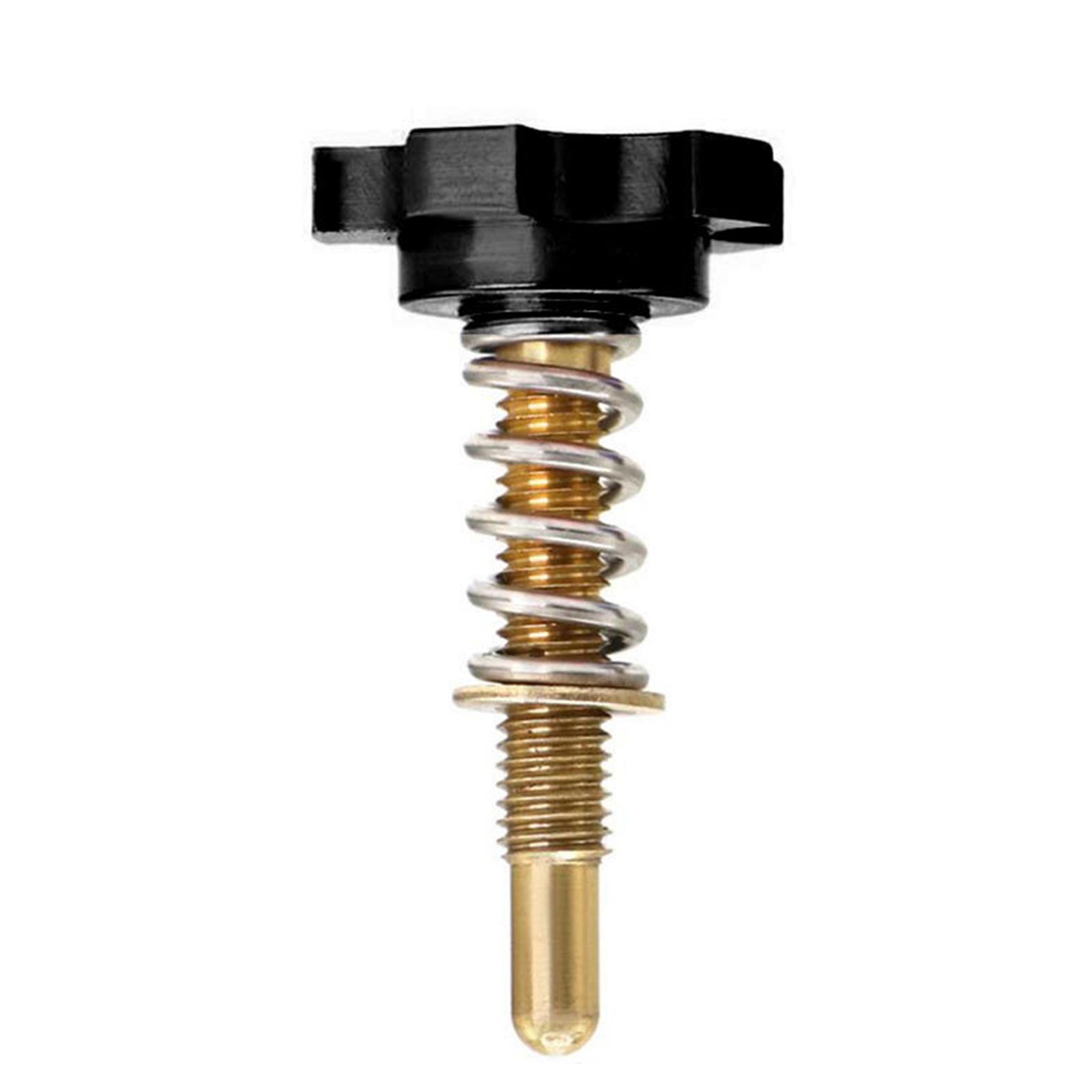 

Винт регулировки холостого хода Precisions Винт управления холостым ходом Универсальный винт холостого хода карбюратора Простая установка для карбюраторов PWK чёрный