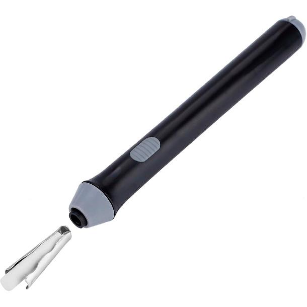 3 Colors Electric Eraser, Automatic Eraser Battery Operated Automatic Pencil Shape Eraser Kit with 22 Eraser Refills for Drawing, Painting(Black)