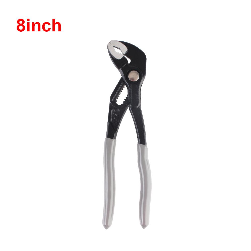 Adjustable Pipe Tube Wrench Water Pump Pliers Quick-Release Plumbing Pliers Multi-function 100mm Large Opening Water Pipe Clamp Pliers