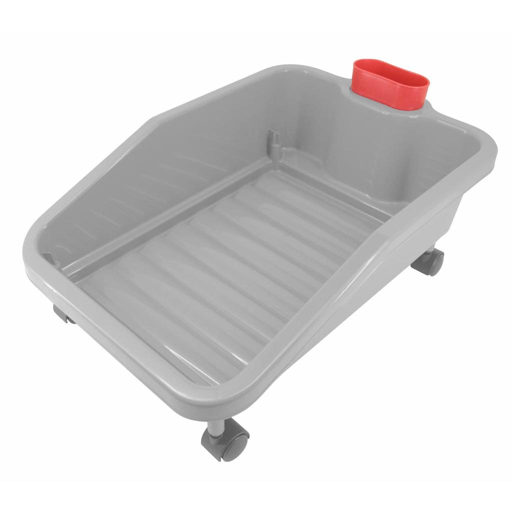 Daiwa Kerosene Can Tray DX (with casters) for storing polyethylene tanks
