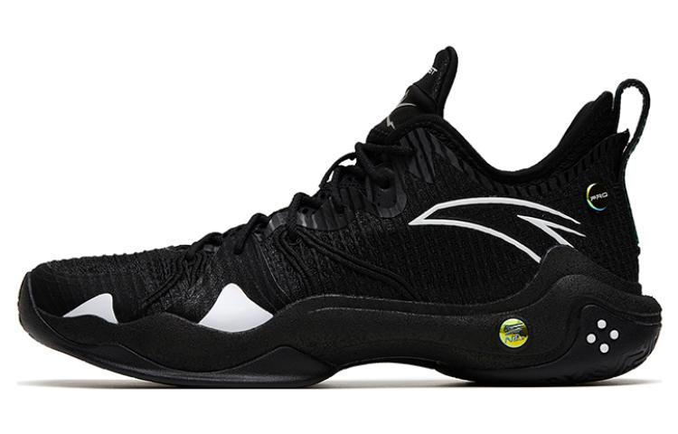 Anta Shock Wave 4 Pro La Première Année Textile, Cuir Synthétique Amorti 44