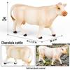High-Quality Children's Cow Animal Model - Simulation Farm Scene Decoration
