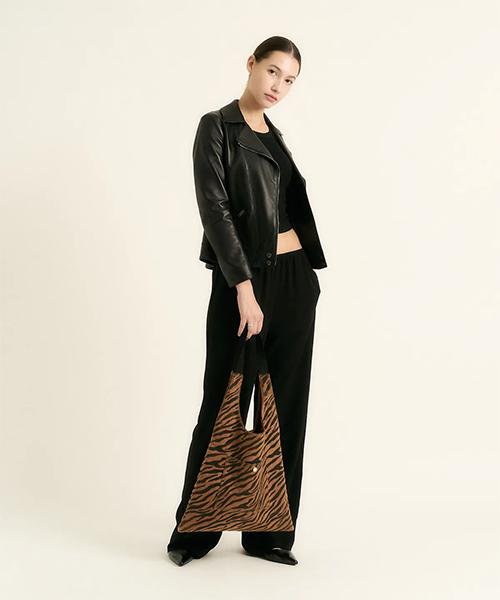 Stylehan Zebra Shopper Bag Bronze Gold
