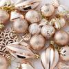 6cm Painted Glitter Snowflake Ornaments Christmas Decorations Gift Box