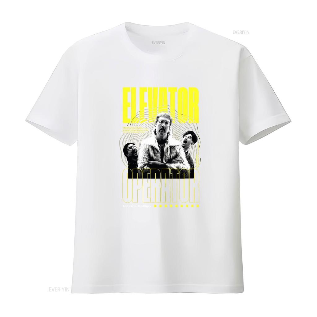 T-shirt Merch Opérateur d'Ascenseur Callboy Électrique 2025 Vintage Confortable Mode Streetwear Extensible Élégant Décontracté