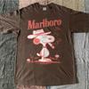 Marlboro Sn00py “Take a Break” Graphic TShirt Dark Chocolate Tee NH26623 Unisex T-Shirt