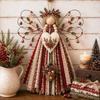 Layered Wings Fabric Angel Craft Kit Buttons Angel Material Kit Fabric Angel Hanging  for Adults