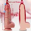 2 Inch Diameter Realistic Silicone Dildos Anal with Suction Cup for Hands-Free Play,Adult Sex Toys G Spot Dildo Lifelike Penis Adult Toys for Women