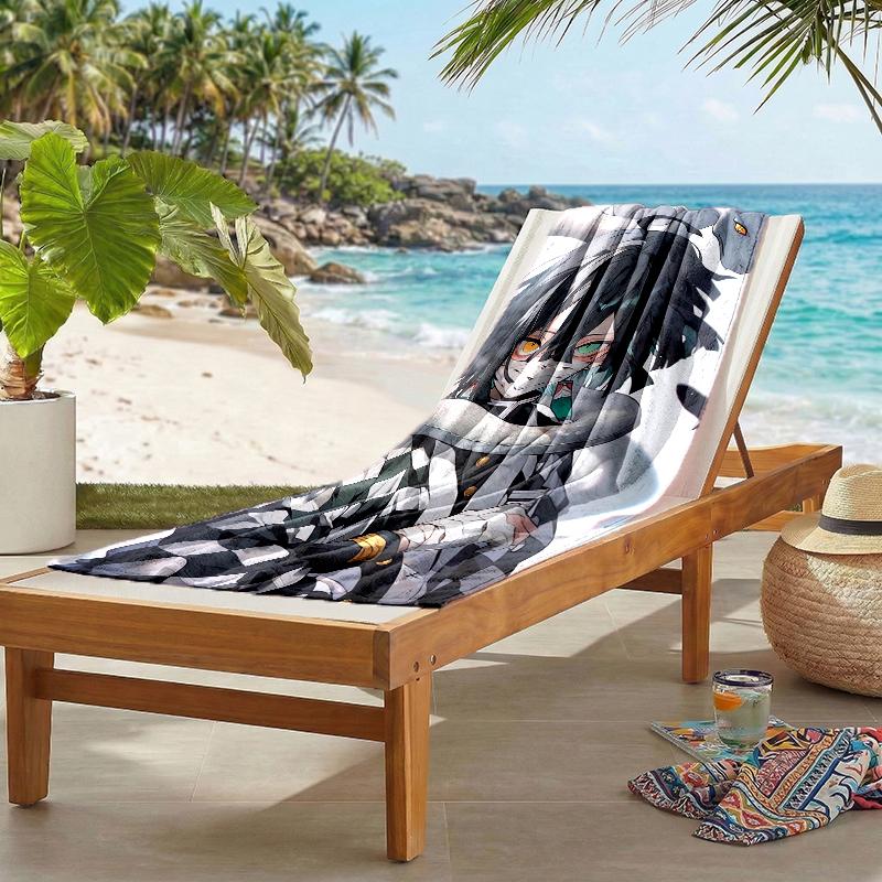 Mitsuri Iguro Fashion Beach Towel: Ideal for Summer Adventures Soft, absorbent and quick drying suitable for swimming and bathing