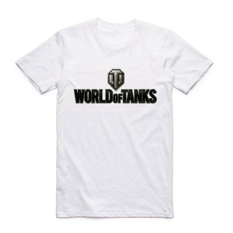 2019 Men's Print Army World Of Tanks WOT T-shirt Short sleeve O-Neck Tops Tees Summer Casual Game Fashion T shirt Streetwear