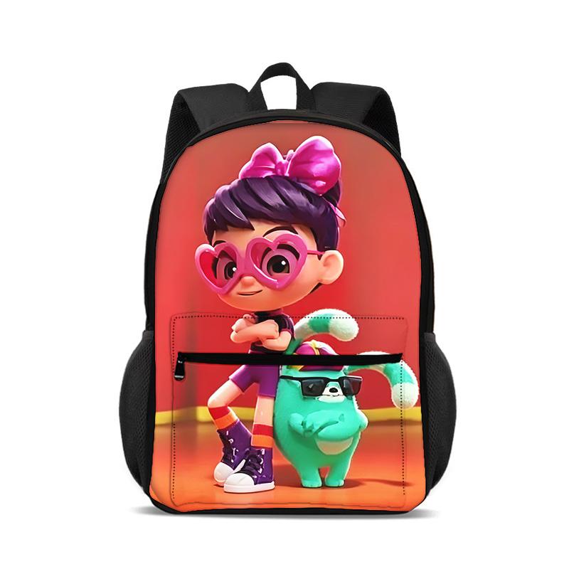Abby Hatcher Rucksack Outdoor Bergsteigen Neuer Cartoon-Druck Schüler Jungen und Mädchen Bestes Geburtstagsgeschenk für die Schule