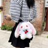 Sac à Bandoulière Harujio, Pochette, Sac Lapin en Peluche, Sac pour Femme, Porte-Monnaie, Kawaii Rêveur, Kawaii Malade, Lolita, Style Landmine, Produit en Série,