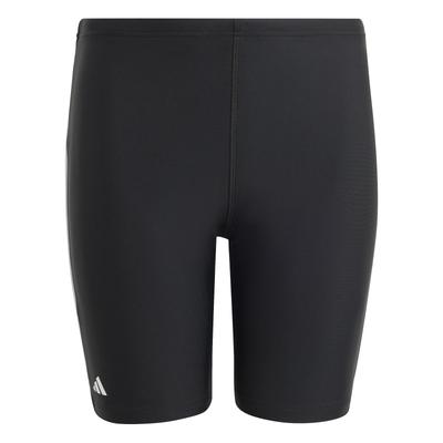 Adidas Swimwear Performance Logo Swimming Half Spats 18cm Kids KMR18 Black 130 (IQ3938)