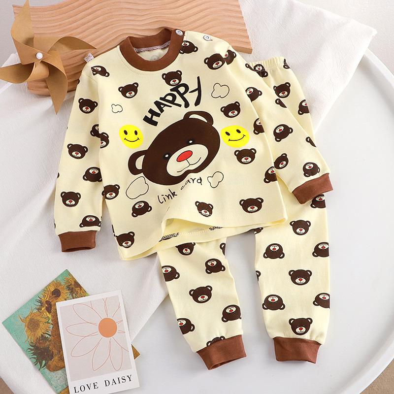 Pure Cotton Baby Boys' Autumn Trousers and Underwear Set