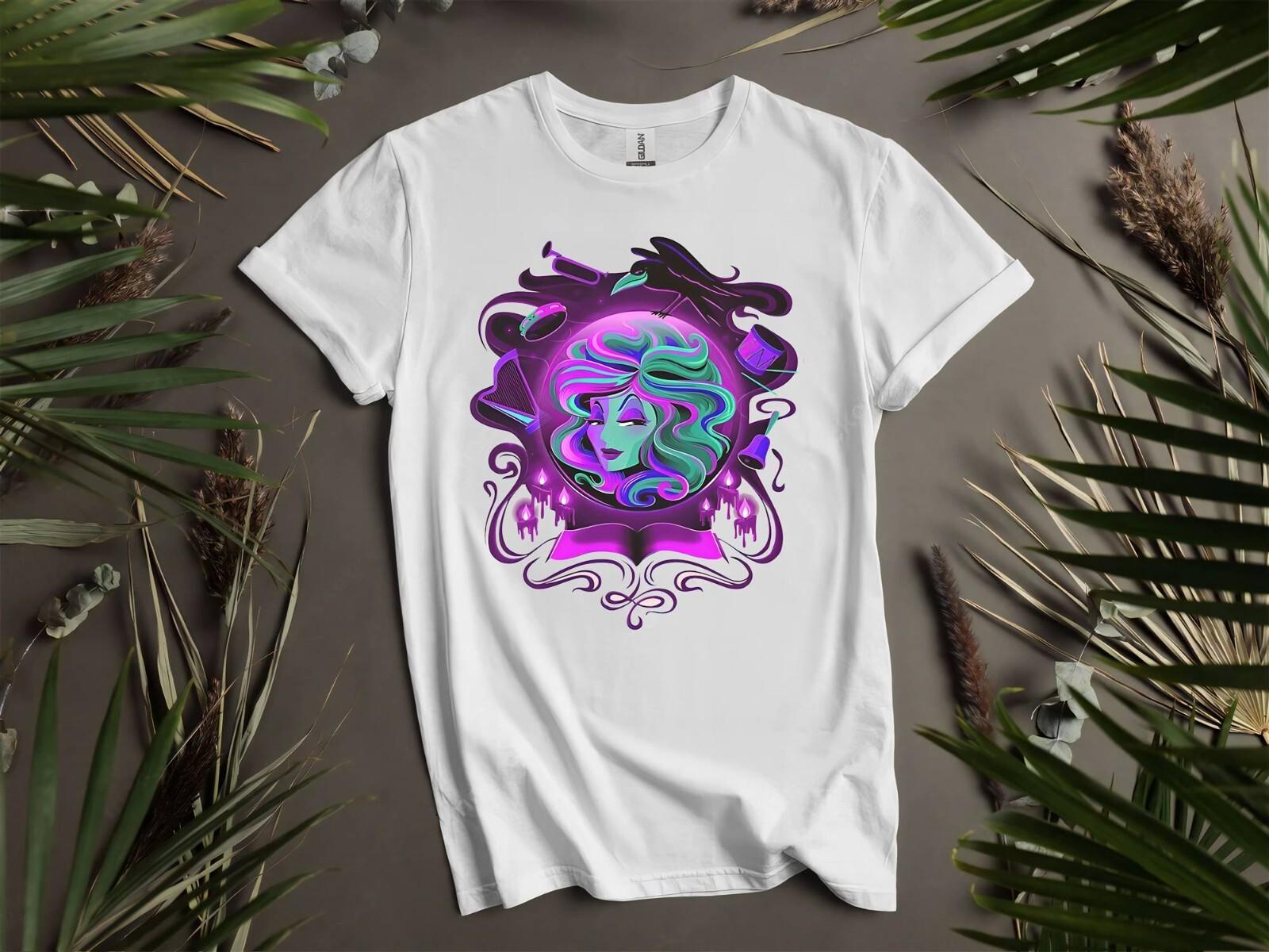 Madame Leota From Regions Beyond T-Shirt Mens Womens Tees Top T Shirt Mens Womens Tees Top Men Women Unisex Tshirt K533 2XL