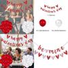 Valentines Day Decor Valentines Balloons Romantic Decorations Valentines Decor X3UC