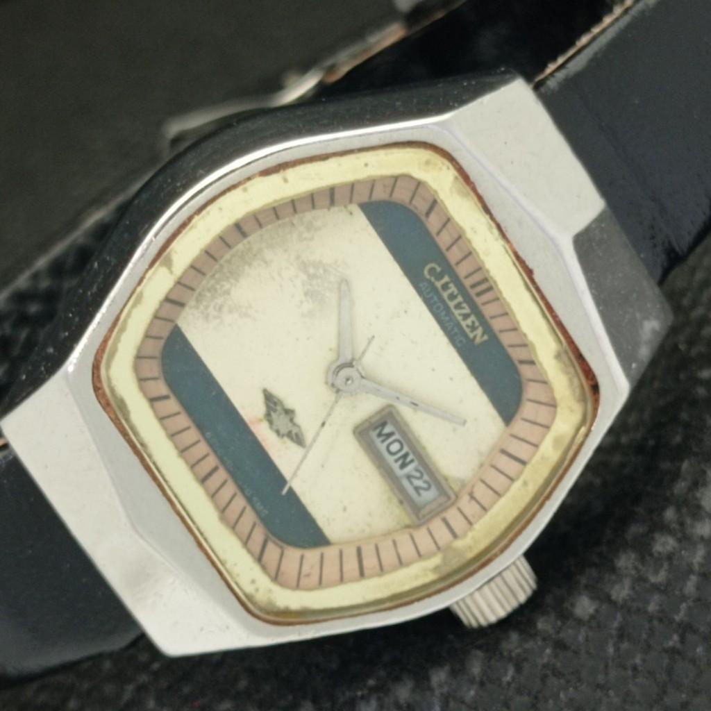 

Б/У ВИНТАЖНЫЕ АВТОМАТИЧЕСКИЕ ЧАСЫ CITIZEN ЯПОНСКИЕ ЖЕНСКИЕ ОРИГИНАЛЬНЫЙ ЦИФЕРБЛАТ 584b-a307749-2 SKU584b-a307749