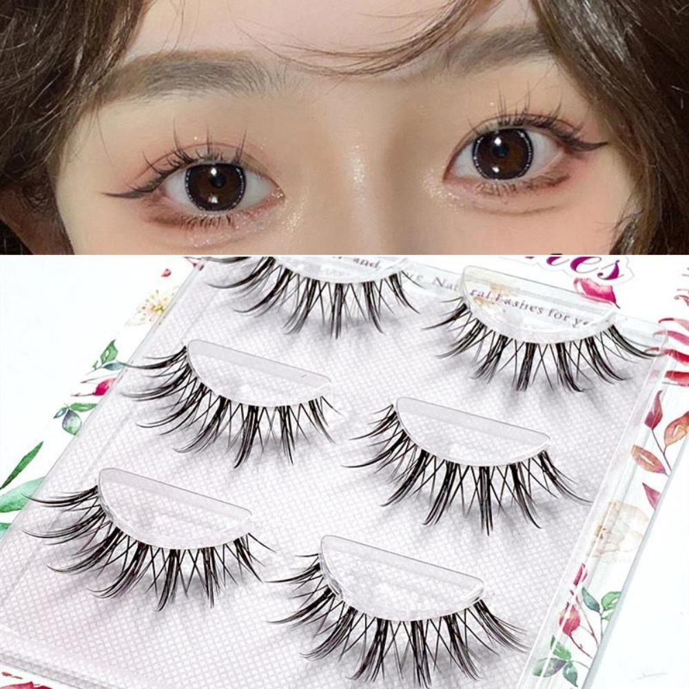 Natural Look Manga Lashes Japanese Cosplay Dramatic Anime Lashes New Faux Mink Lashes for Women
