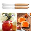 Botermesjes Roestvrij Staal Sandwich Smeerlepels Met Houten Handvat, Boter Roomkaas Jam Schrapers