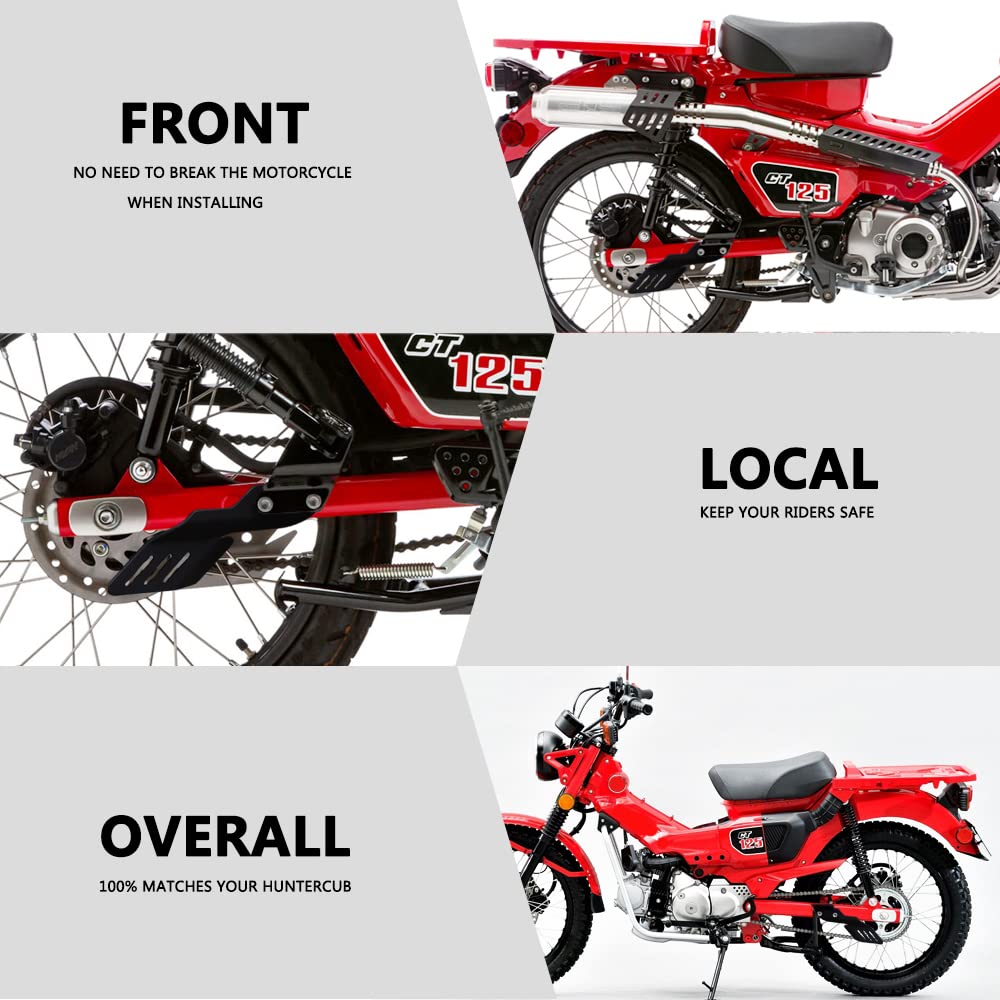 Cubierta Protectora de Cadena para Piñón de Motocicleta para Hunter Cab CT125 CT 125 CT125 2020 2021 2022