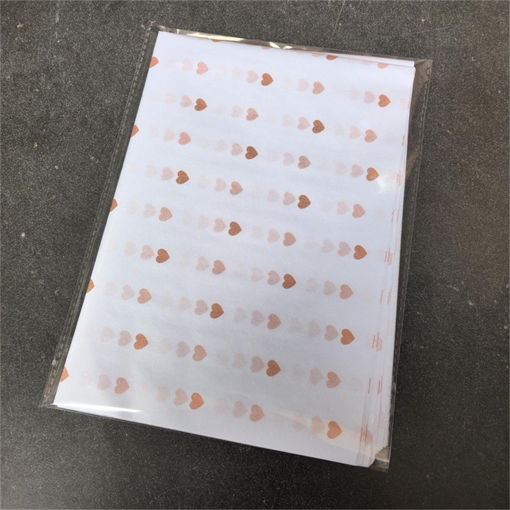 20Sheets 50*35cm Gift Wrapping Paper DIY Handmade Craft Star Love Dot Pattern Tissue Paper Floral Packaging Material