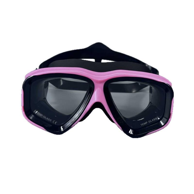 Union Messenger Tempered Glass Silicone Diving Mask