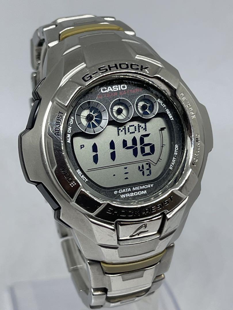 

[Б/У] CASIO G-Shock G-7100D Прочный Батарейка 10 Ремешок из нержавеющей стали
