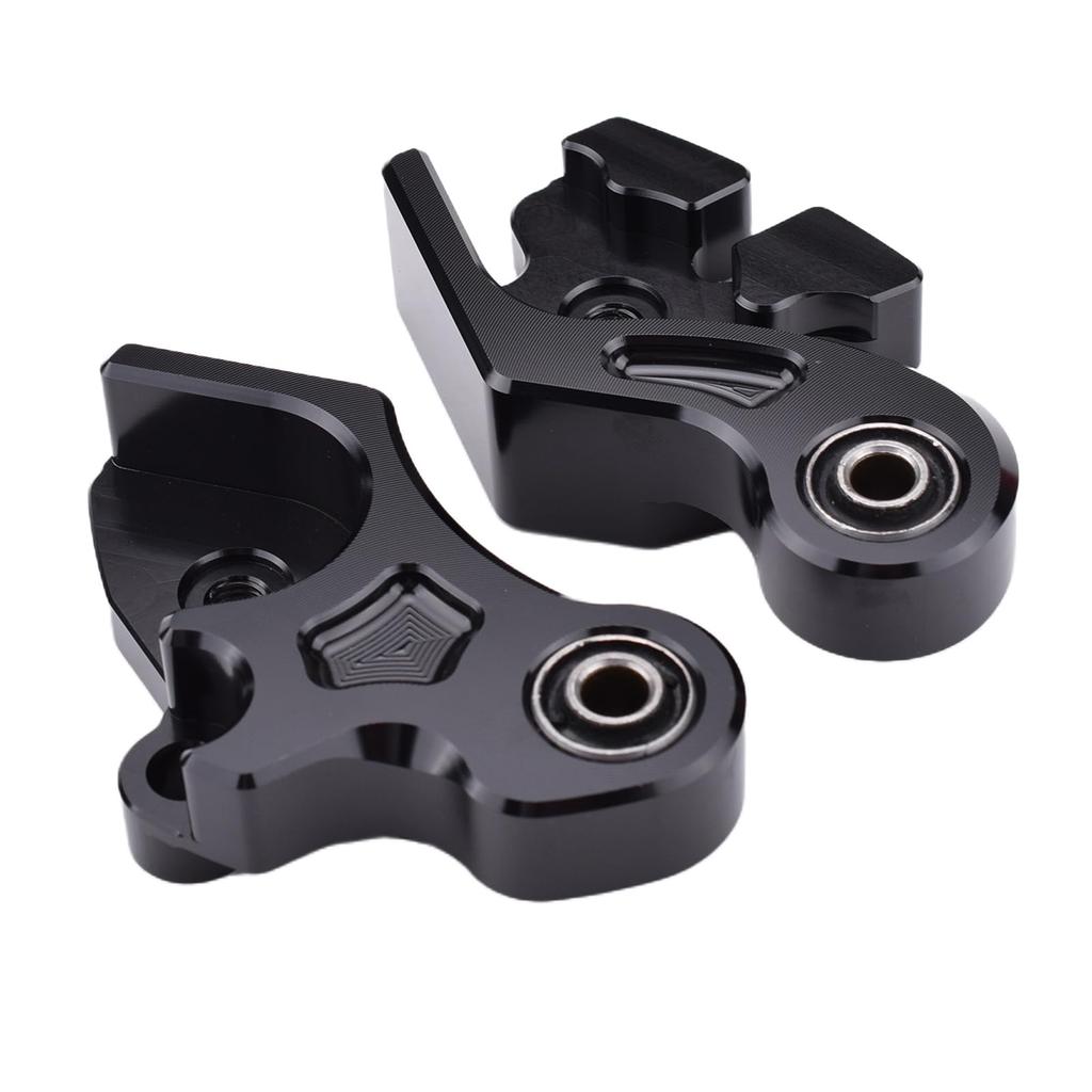 LEDISHUN Lowering Kit for Yamaha NVX155 [AEROX155], NMAX 155, NMAX125, NVX125, Tricity 155 (2022-) - Improves foot reach - Rear Lowering Link Rod (Bla