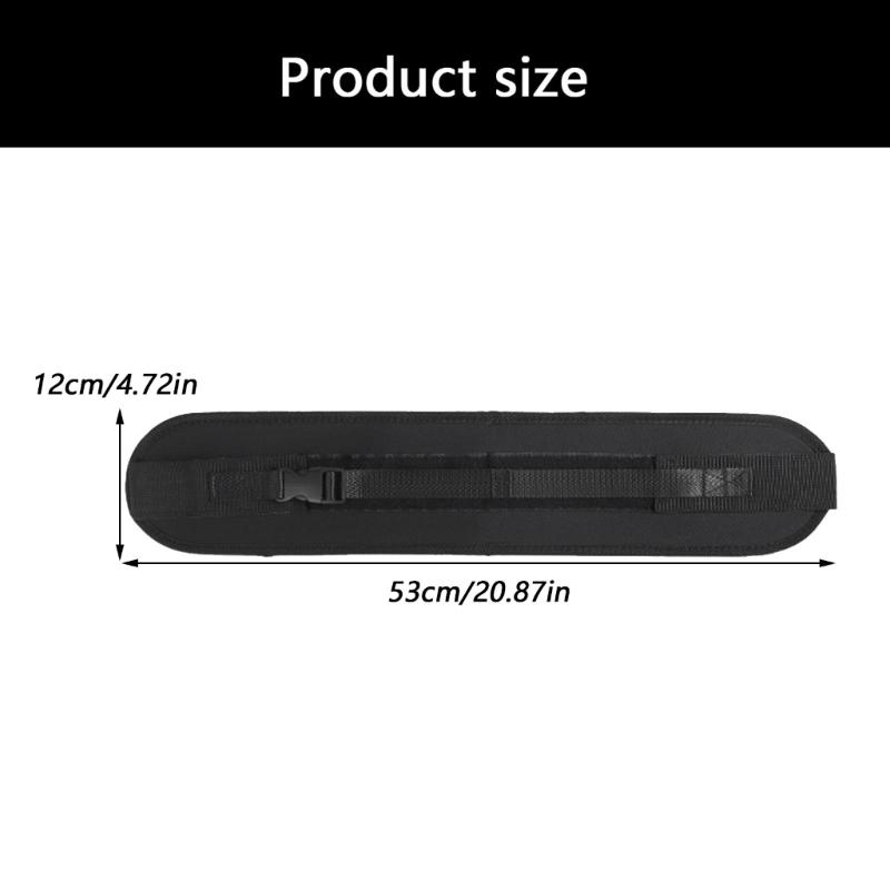 Hip Thrusts Belt Folding Band Adjustable Exercise Bridge Belt Soft Dumbbell Strap for Dumbbells, Kettlebells, Plates