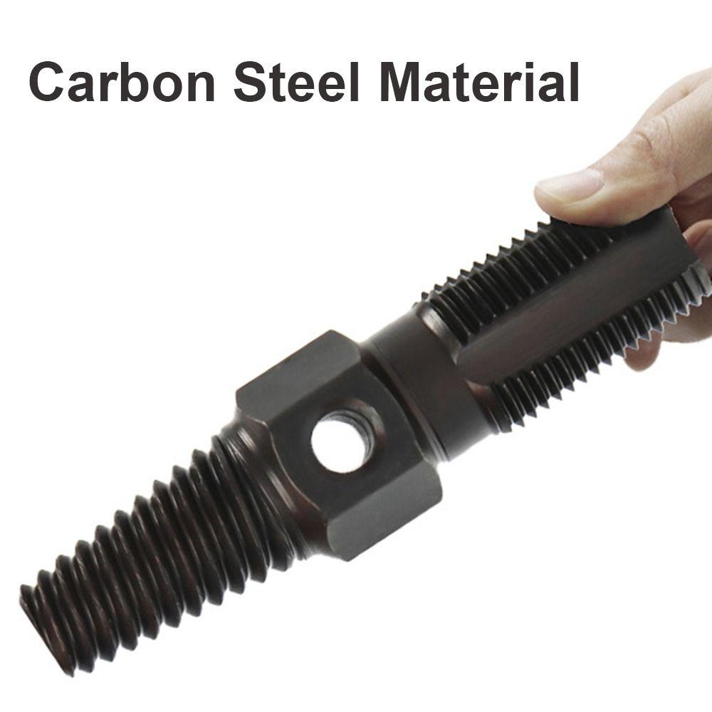 Double Head Screw Extractor Pipe Threader 1/2 Inch 3/4 Inch Reusable Broken Bolt Remover Dual-use Easy Out