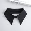 Korean Chiffon Versatile Women's Black & White Fake Shirt Collar Accessory