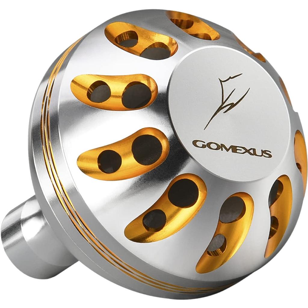 Gomexus 38mm Power Reel Handle Knob for Daiwa Type S Shimano Type A Aluminum for 18 Freems LT 20 Rubias LT Reels,